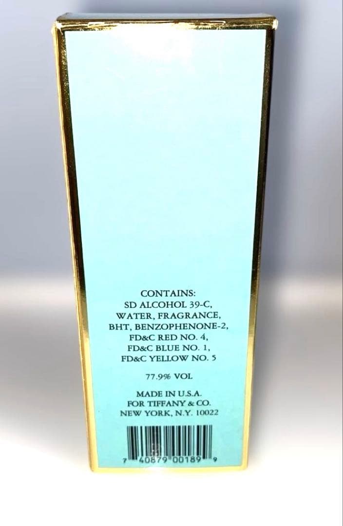 初期デザイン・廃盤品 ティファニー オードトワレ 50ml 香水