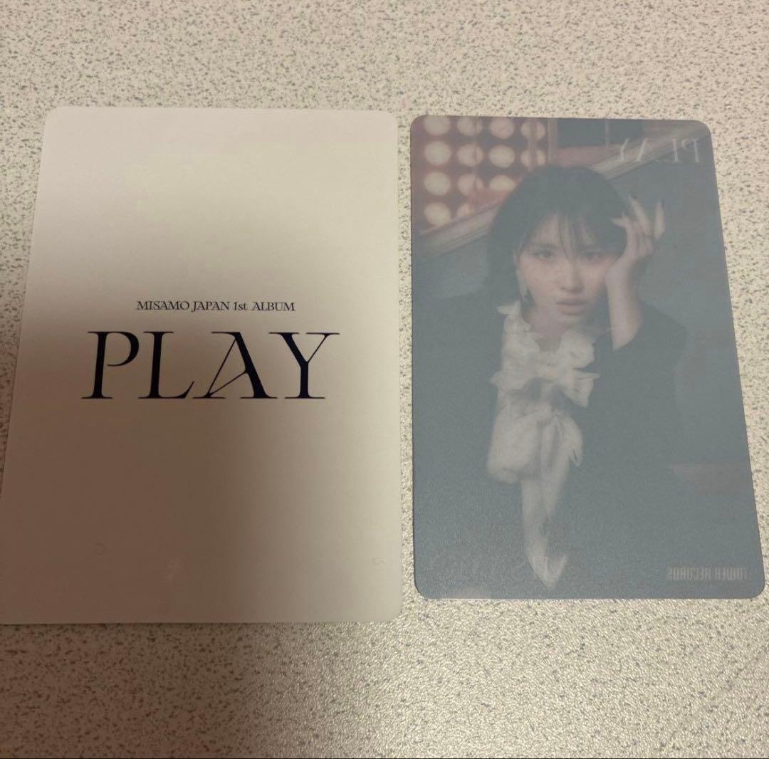 MISAMO モモ PLAY タワレコ ラキドロ トレカ フォトカード ミサモ