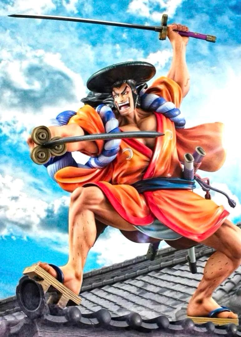 光月おでん POP フィギュア ワンピース 輸送箱付き P.O.P メガハウス