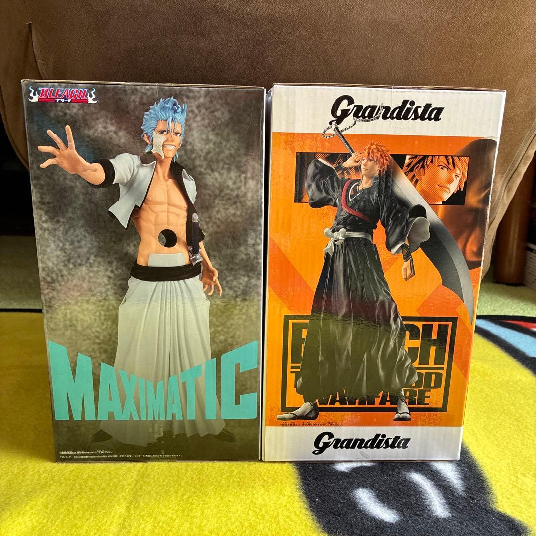 BLEACHフィギュア 黒崎一護&グリムジョー - メルカリ