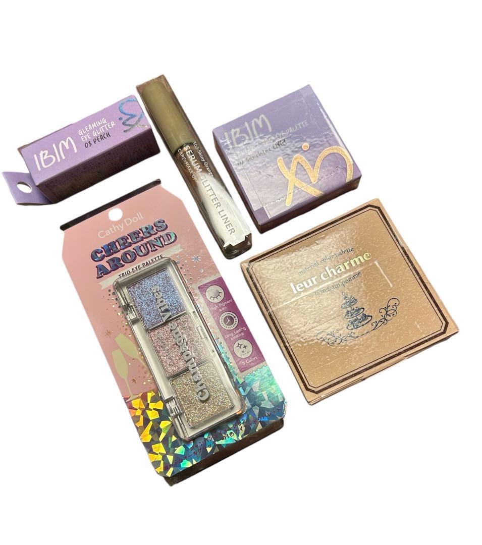 IBIM アイパレット アイグリッター ルルシャルム ボリカ　ラメライナー