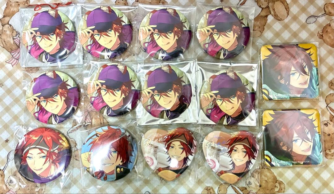 天城燐音 テーマスカウト あそび部 有償特典 缶バッジ缶バッジ 14個