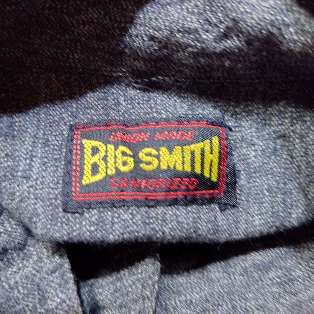 50s60s BIG SMITH 黒シャン ハーフジップシャツ 古着ビンテージ - メルカリ