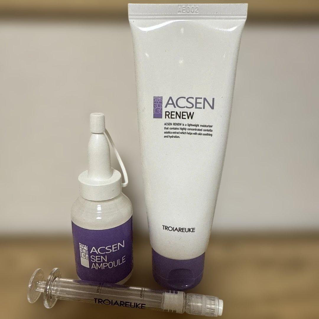 TROIAREUKE アンプル・クリームセット★ TROIAREUKE】ACSEN リニュークリーム25ml | BEAUTE SHOP
