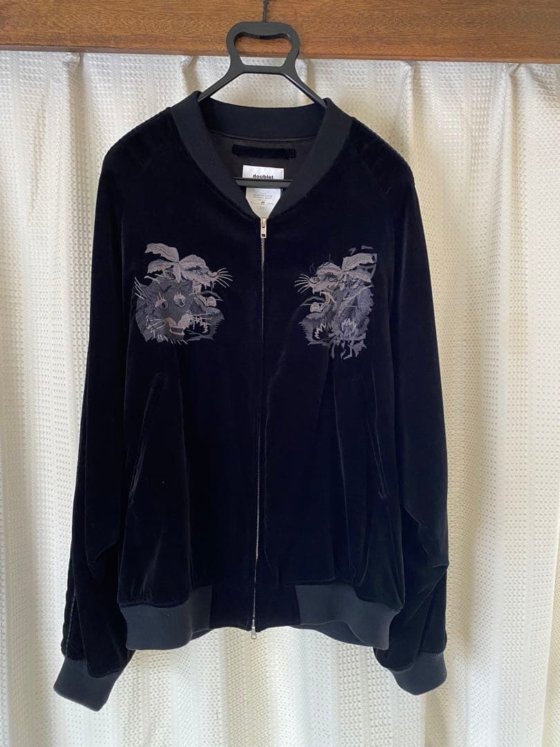 ジャケット・アウター doublet VELVETEEN CHAOS SOUVENIR JACKET