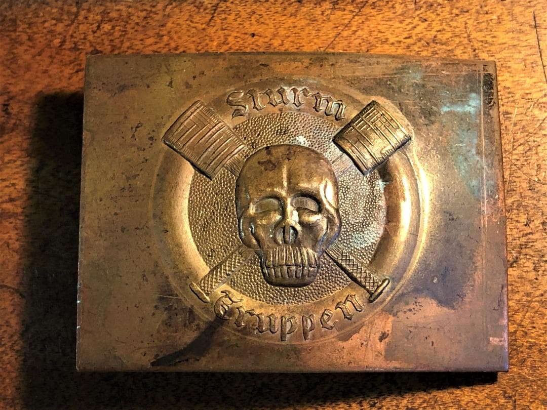 【 Sturm Gruppen バックル 】1940～45年 実物
