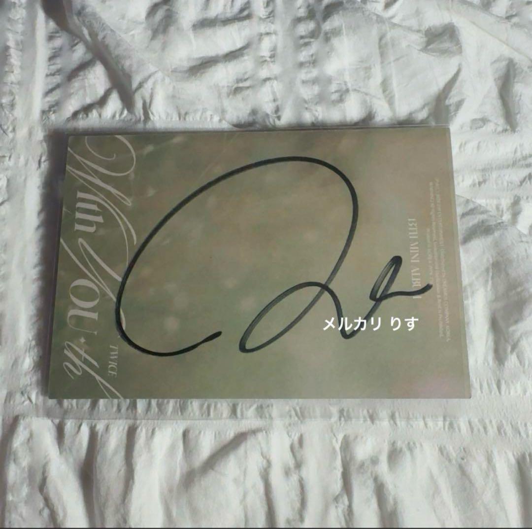 twice with you-th アメリカ ナヨン 直筆サイン - メルカリ