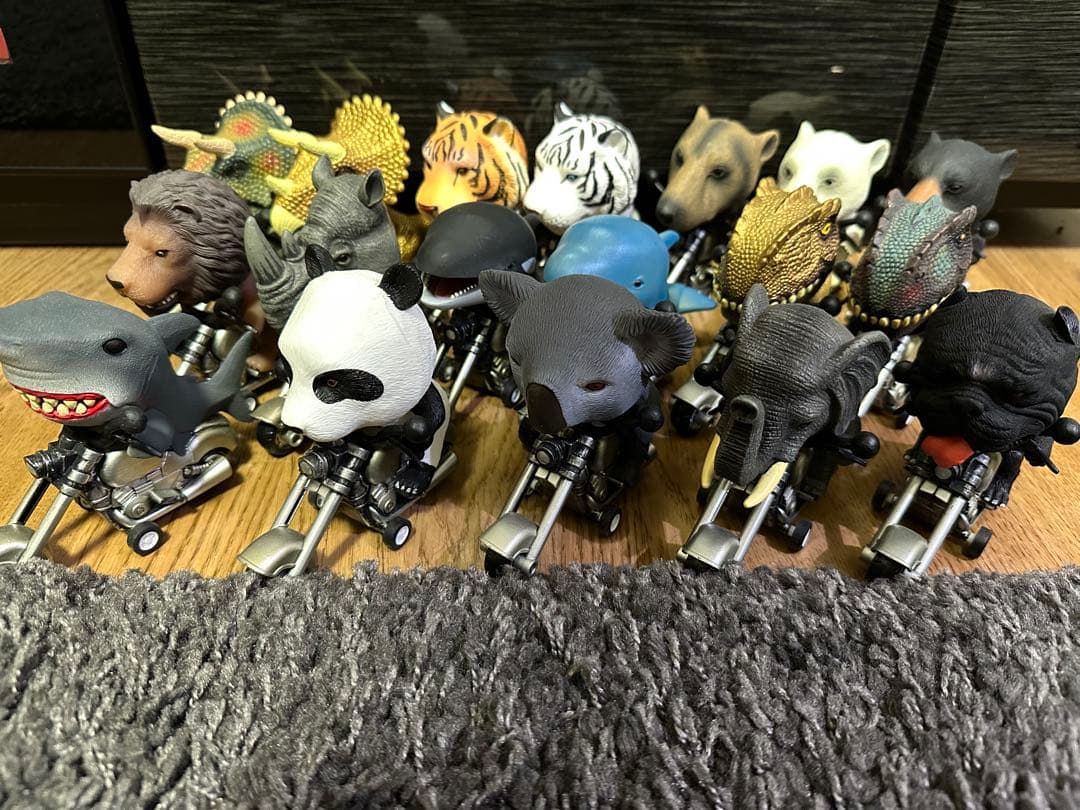 アニマルライダー 18体セット