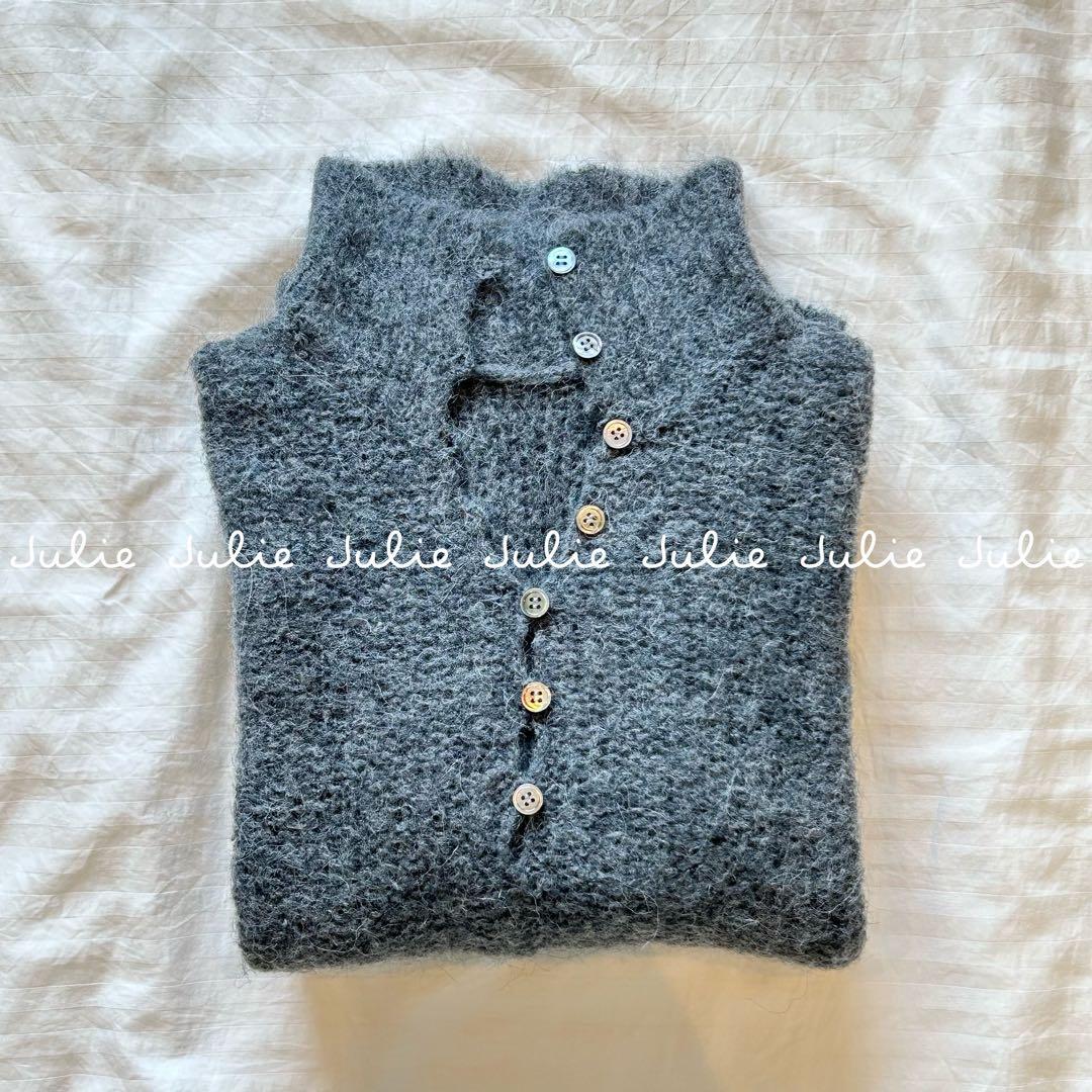 Plage プラージュ◇新品同様 ALPACA MIX BUTTON ニット - メルカリ