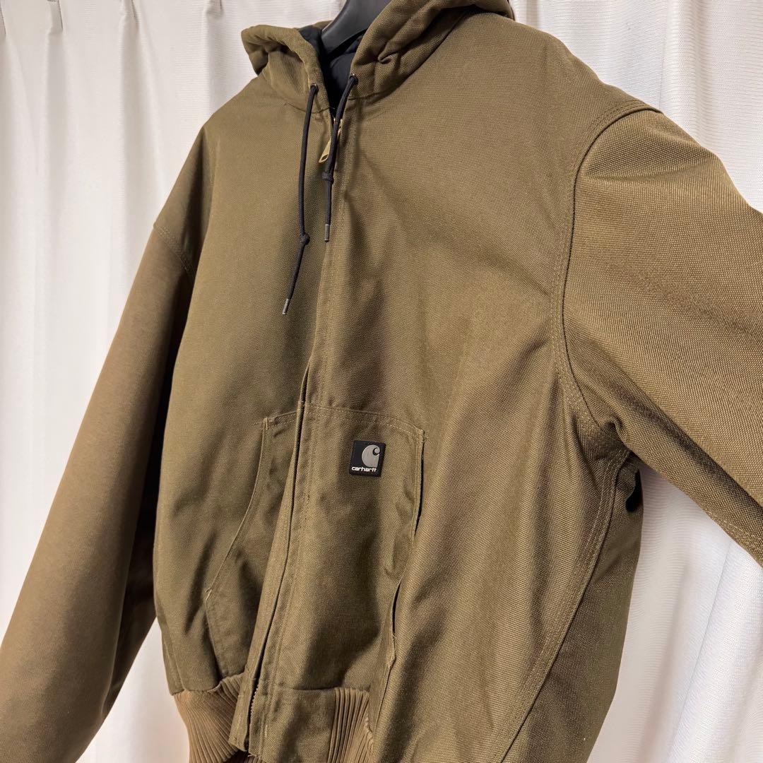 satussy-sasakeyカーハート ジップパーカー L ブラウン