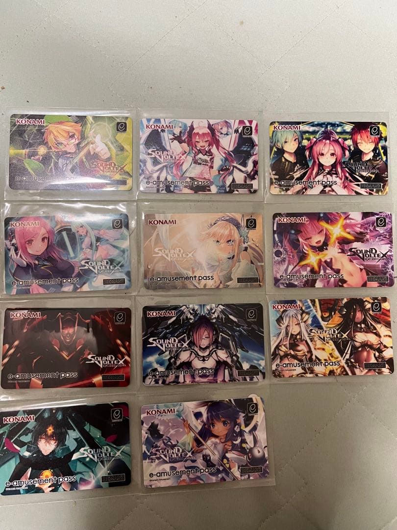 SDVX e-amusement pass vol17.19~24フルセット