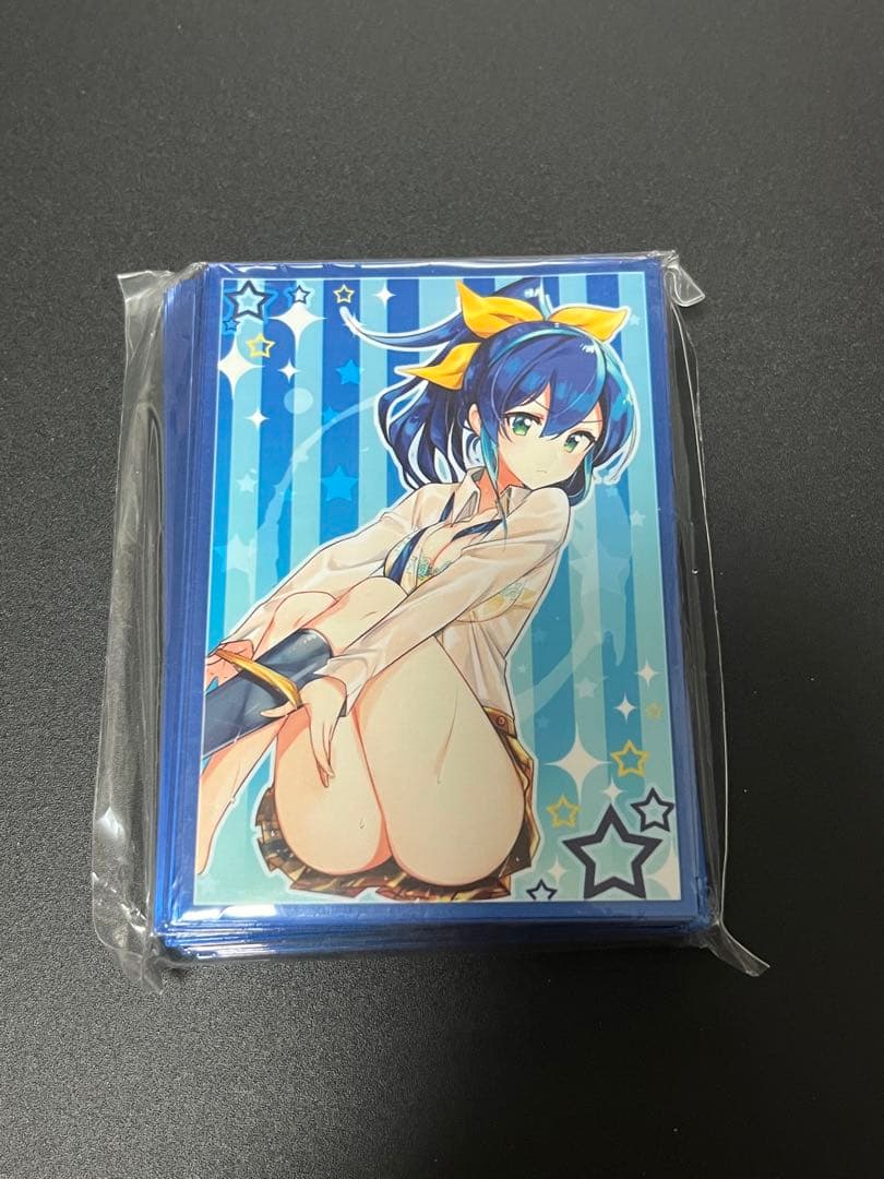 初版 ミッドナイトブルー 柚子シリーズ 雨濡れver スリーブ にじゅ