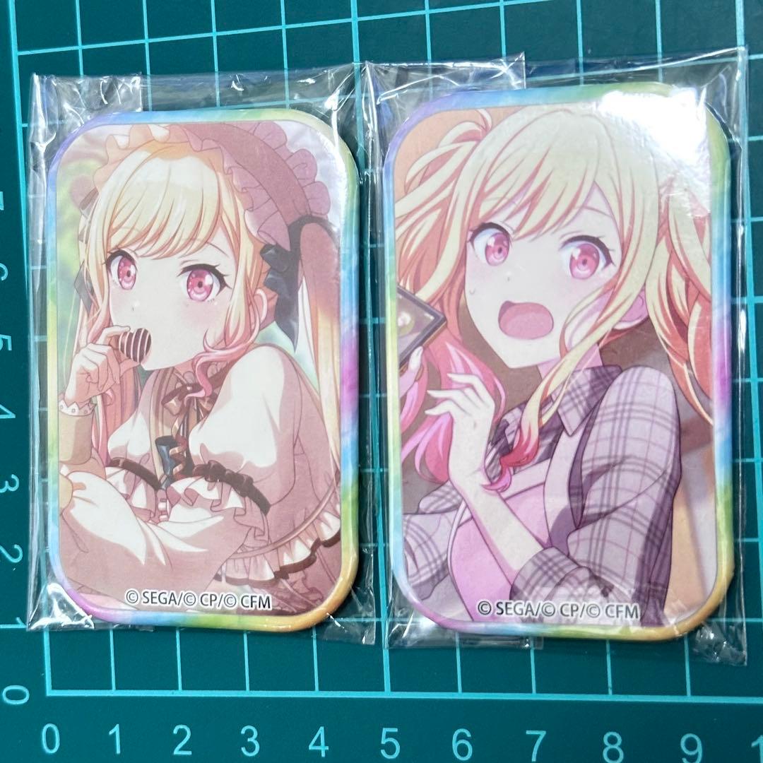 プロセカ 天馬咲希 スクエア缶バッジ バレンタイン vol.19 A 特訓前後