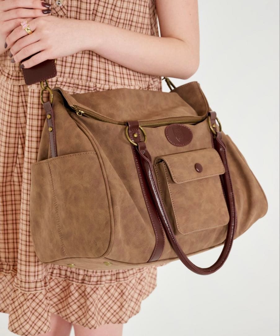 【TINA：JOJUN】トラベルバッグ ショルダー付き