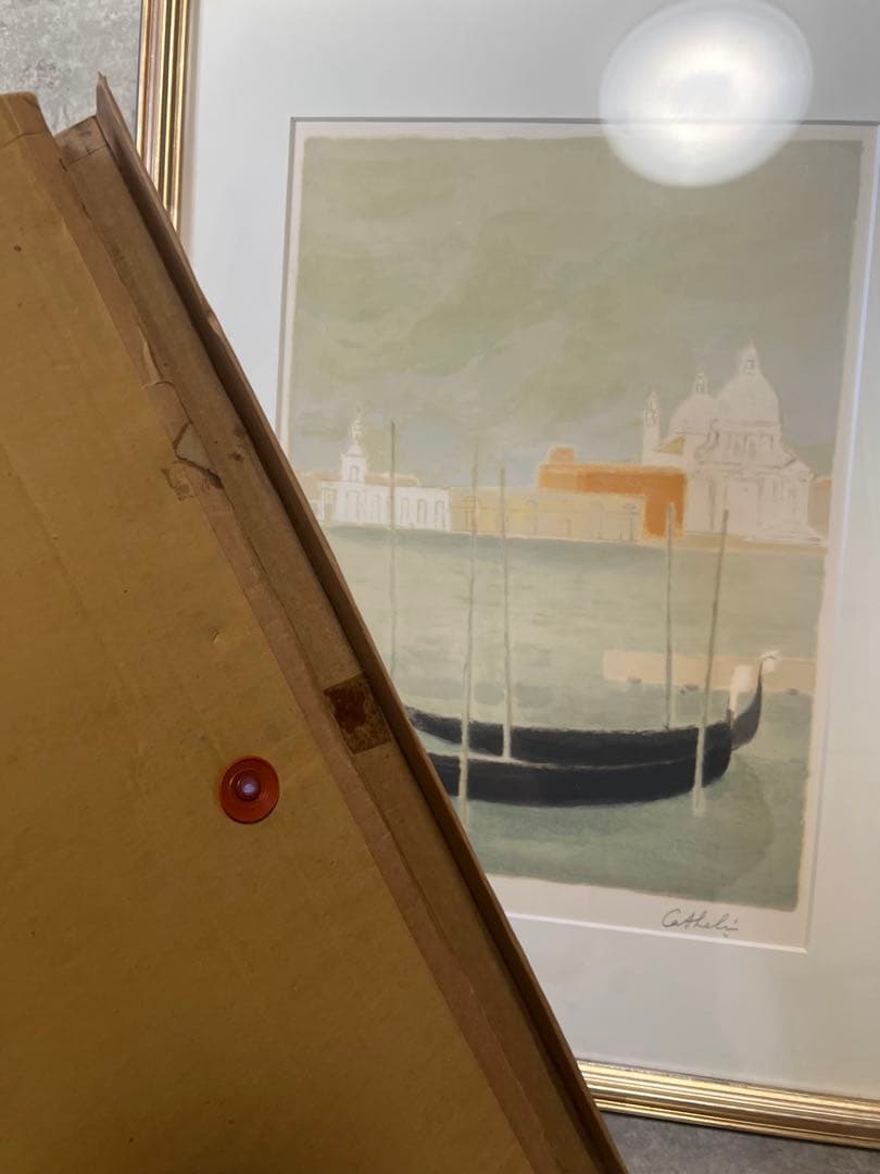 ベルナールカトラン 絵画 リトグラフ 10/165 名品 - メルカリ