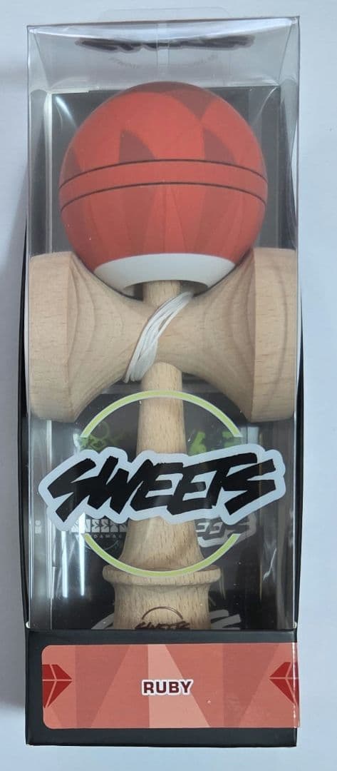 けん玉 Sweets Kendamas - GEMSTONE - RUBY