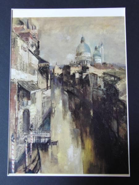 鶴岡義雄、ヴェニスの朝、豪華限定版・限定1000部、新品額付 鶴岡義雄』の作品価値と高額査定のポイントとは？｜骨董品買取【買取福