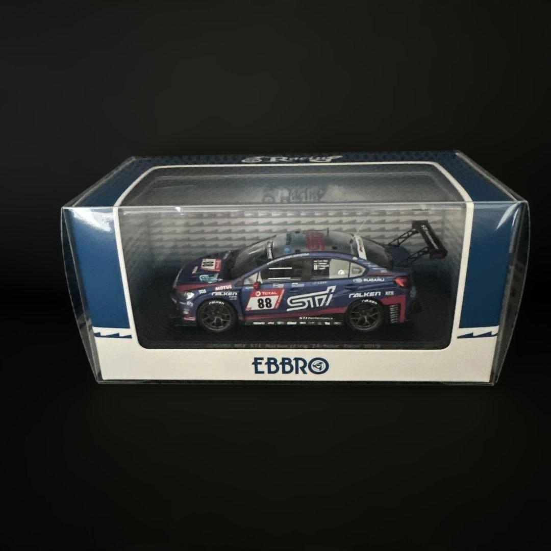 EBBRO SUBARU WRX STI No.88 ミニカー