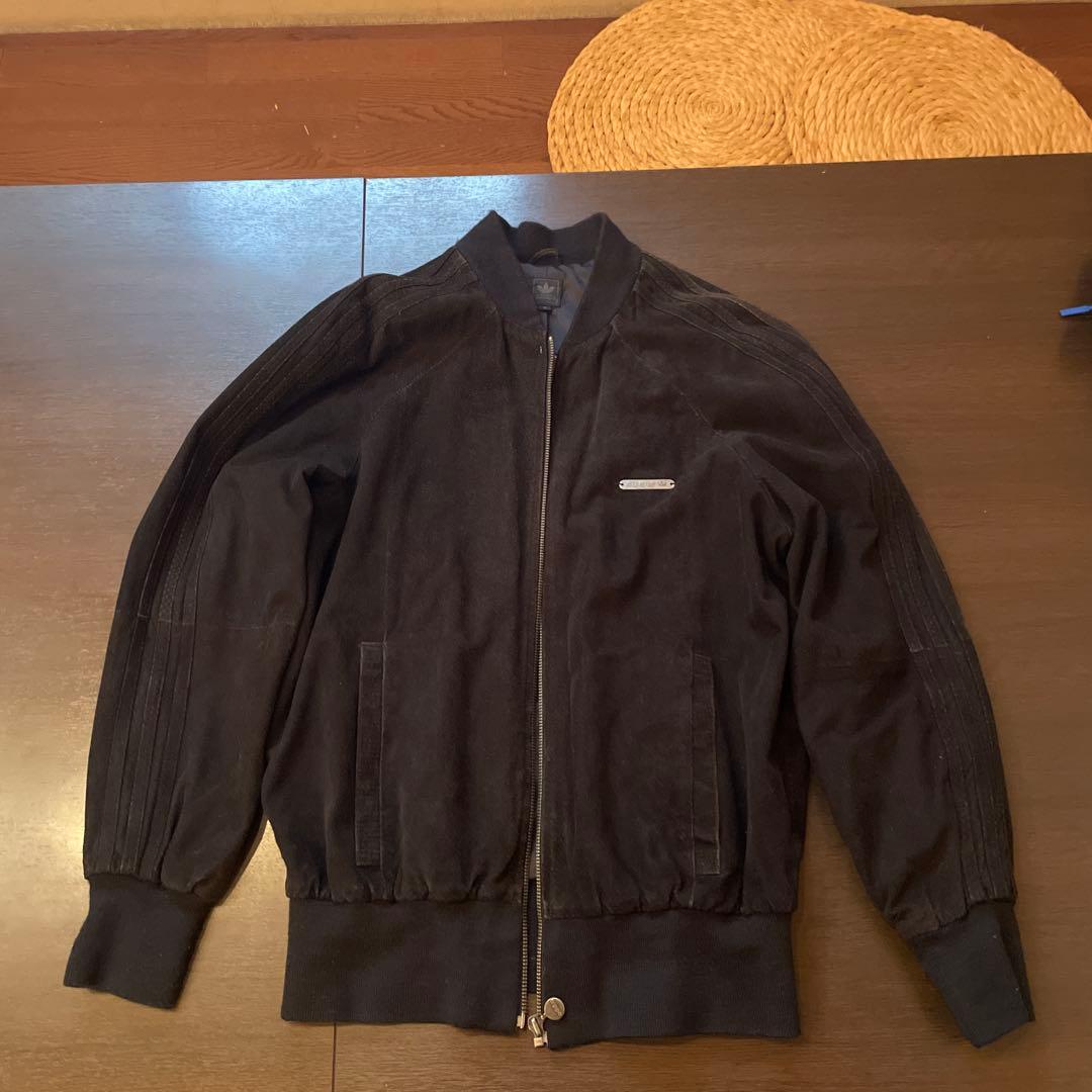 アディダスオリジナルス レザージャケット　2日間値下げ30000円→15000円