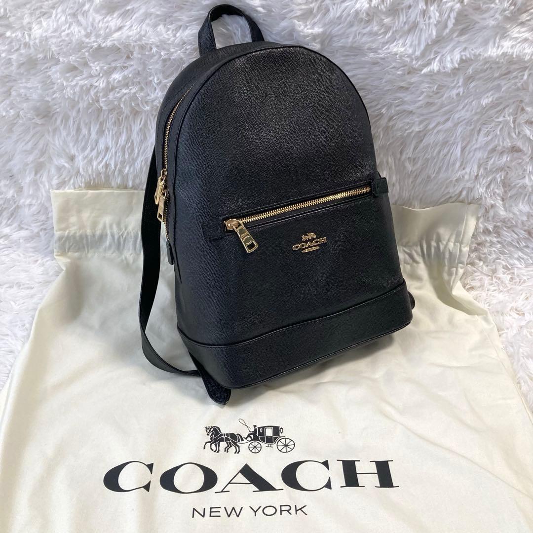 ぷよん　極美品　現行　コーチ　リュック　ケンリー　バックパック　A4収納可