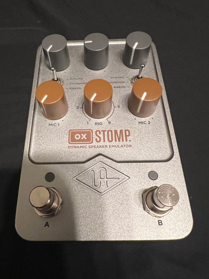 ギター UNIVERSAL AUDIO UAFX OX Stomp. Universal Audio / UAFX OX Stomp Dynamic Speaker Emulator