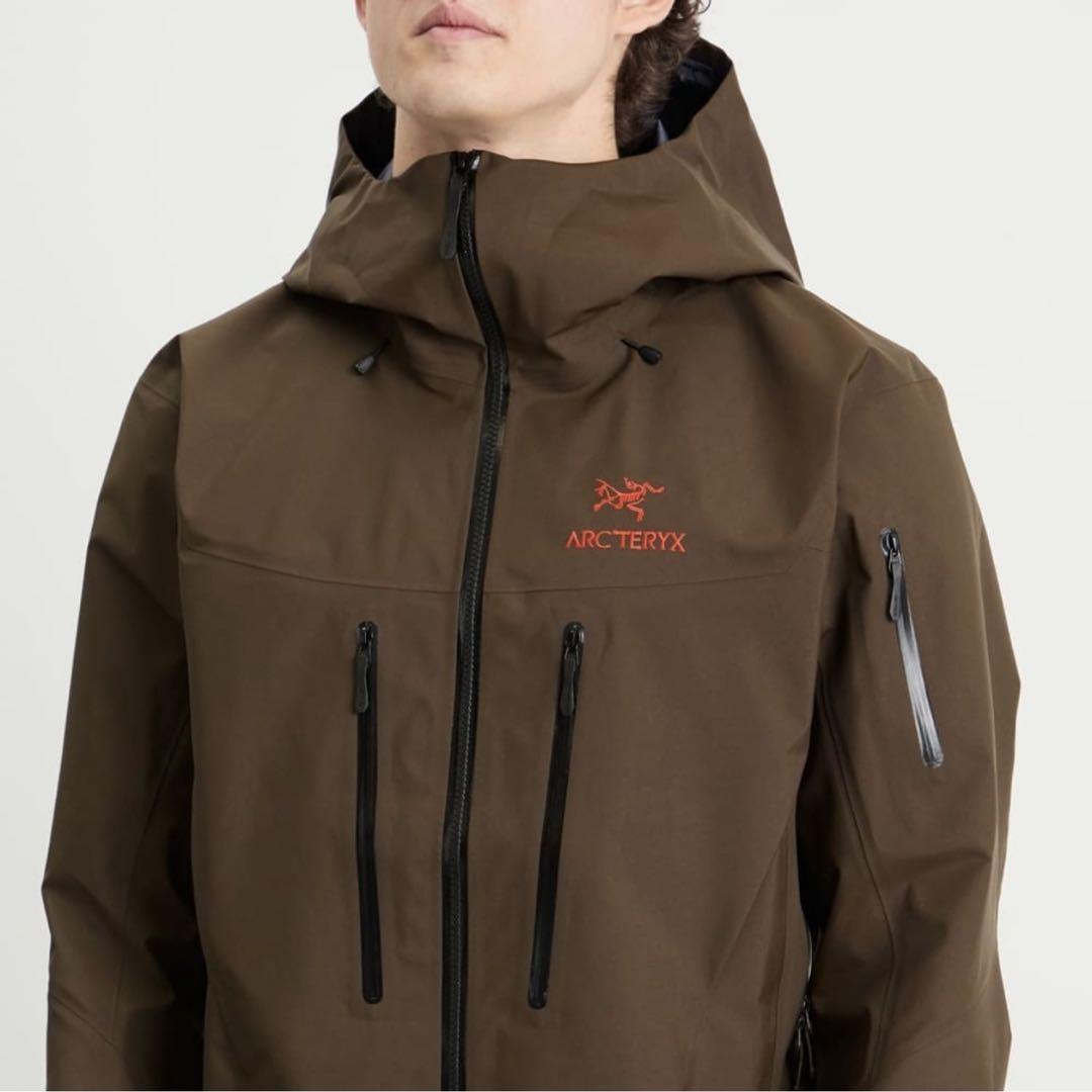 今期限定新品Arc'teryx Alpha SV L Carob ブラウン茶 - メルカリ