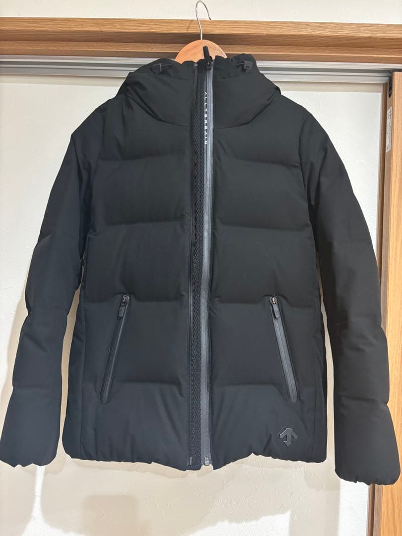 最終値下げです！水沢ダウン　オルテライン ブラック DESCENTE ALLTERRAIN（デサント オルテライン） (水沢ダウン) ： 別注