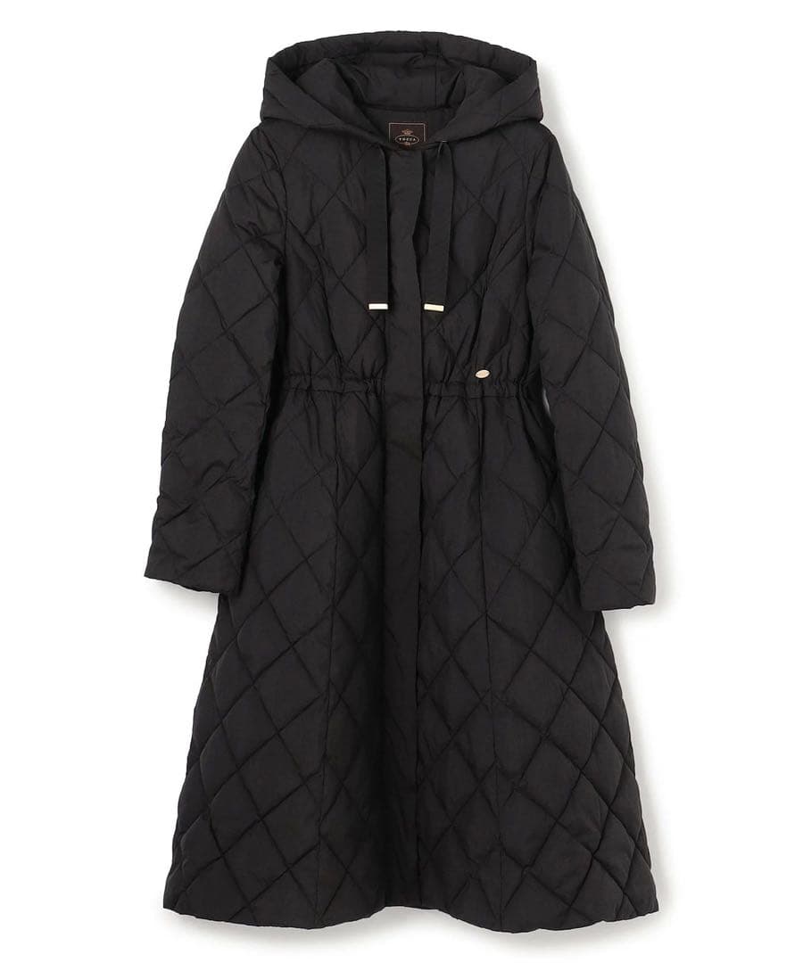 新品 TOCCA PLAYING CARD LONG キルティング ブラック