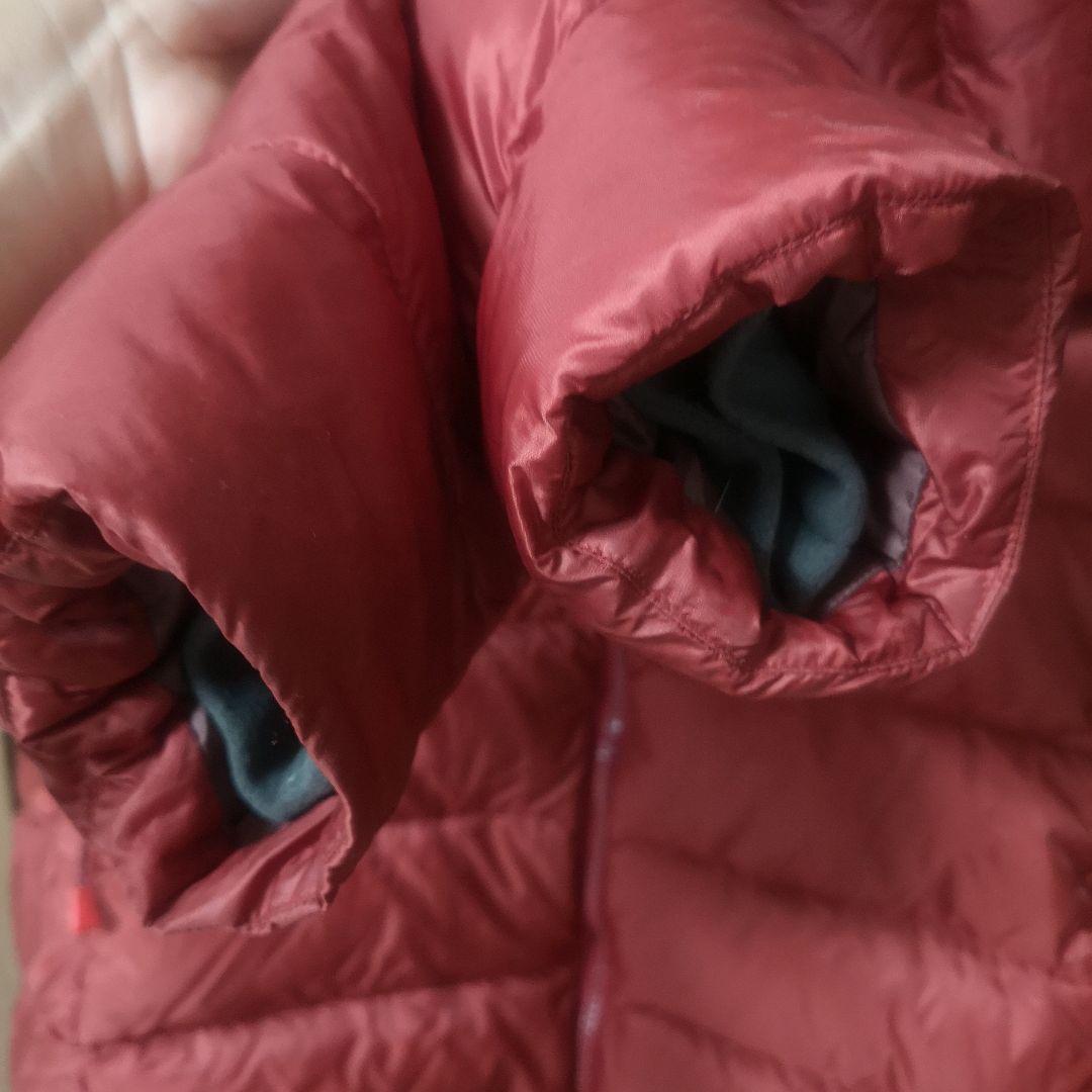 圭ちゃんママ専用】mont-bell フード付き ダウン ジャケット 赤 - メルカリ