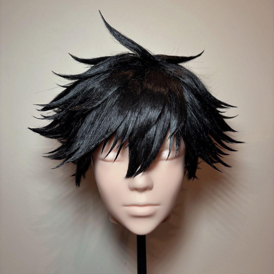 伏黒恵 コスプレウィッグ セット済 在庫品】HOLOUN 呪術JJKウィッグ伏黒恵 コスプレ ウィッグ コスプレ