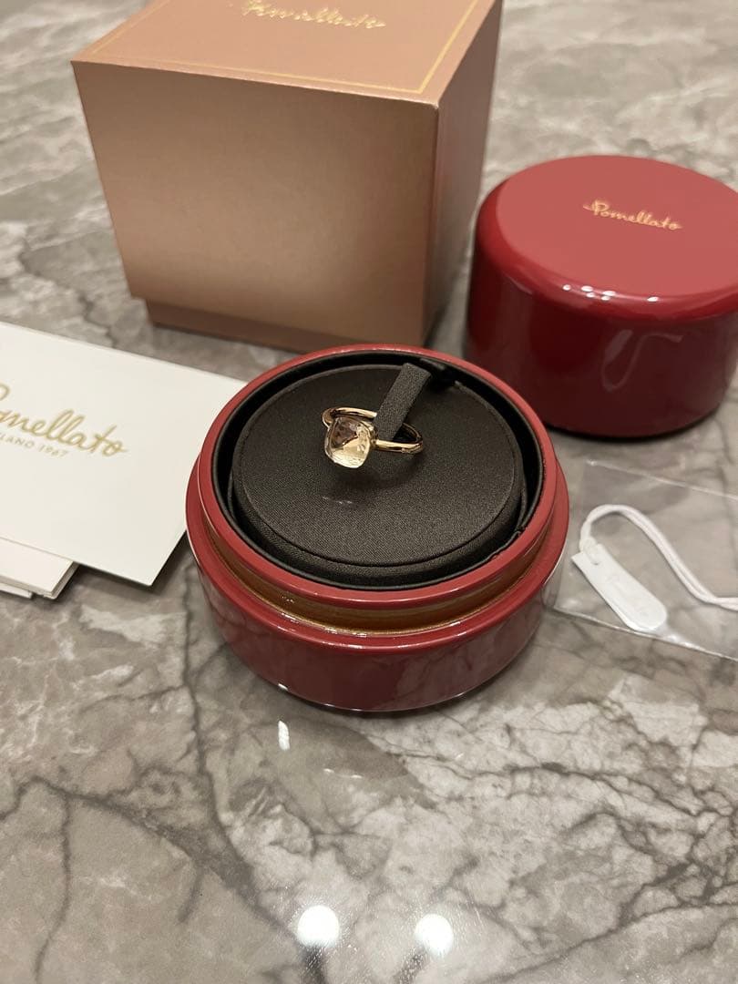 【限定値下げ】ポメラート　ヌードリング　ホワイトトパーズプチ　51