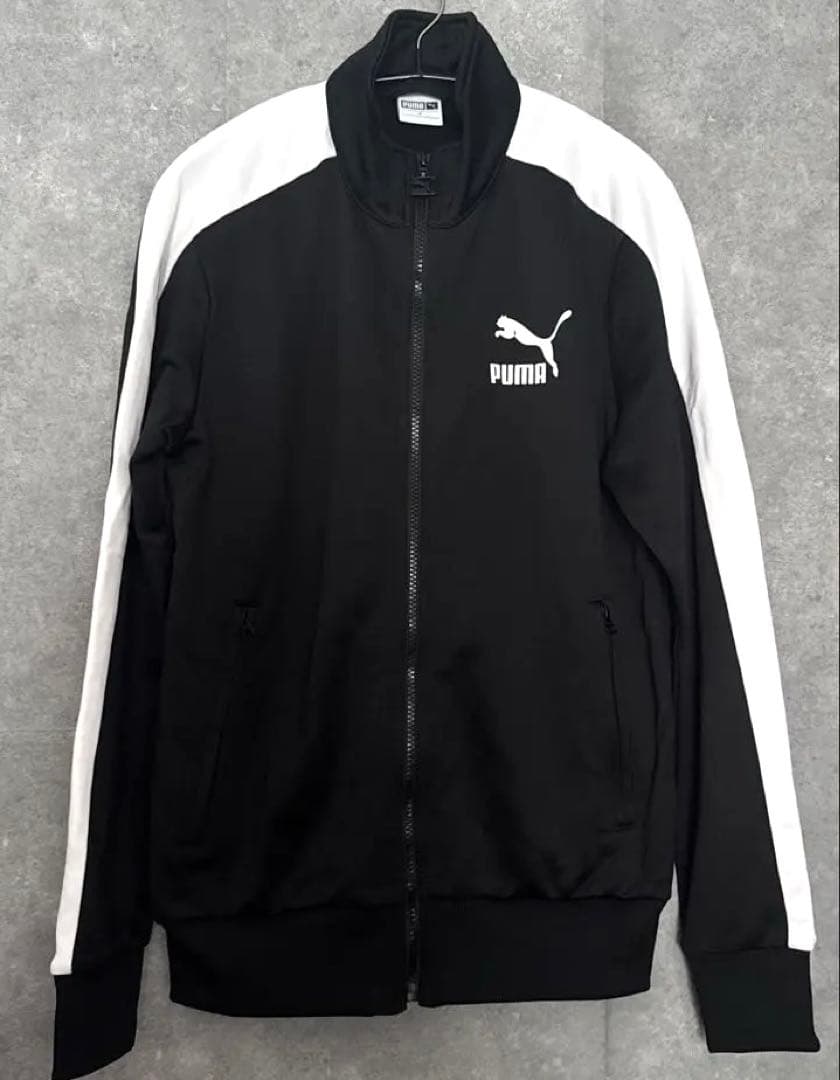 美品◇PUMA ラインジャージ トラックジャケット S