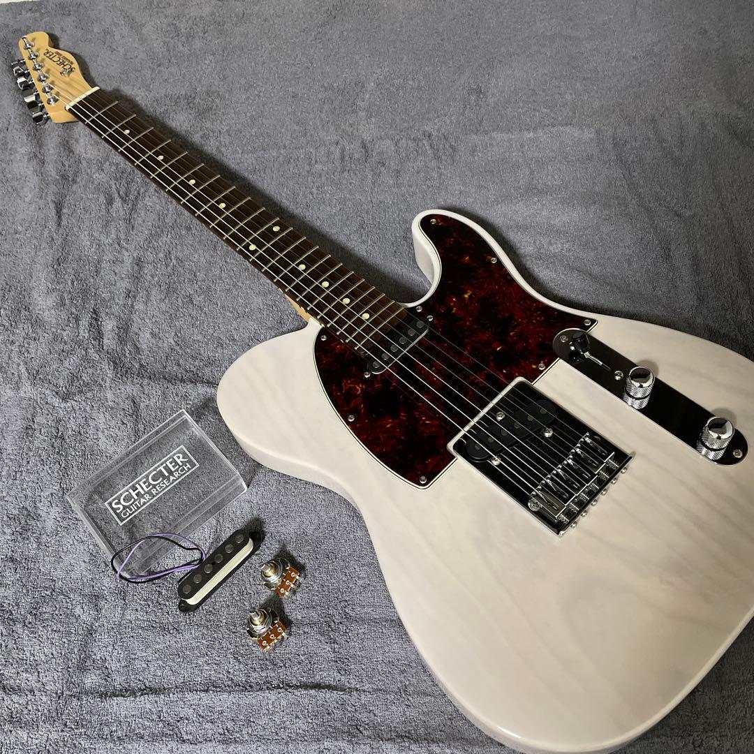 ギター SCHECTER PA-LS/TK +MONSTERTONE TE NONTAP