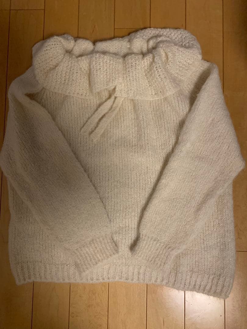 fofofofa HARVEST KNIT RICE WHITE白ニット 完売
