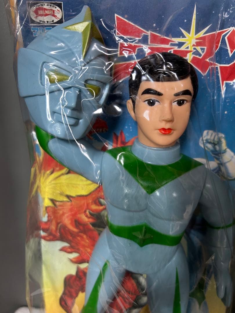 ミラーマン　マスク脱着タイプ　未開封　ブルマァク　円谷プロ　デットストック？