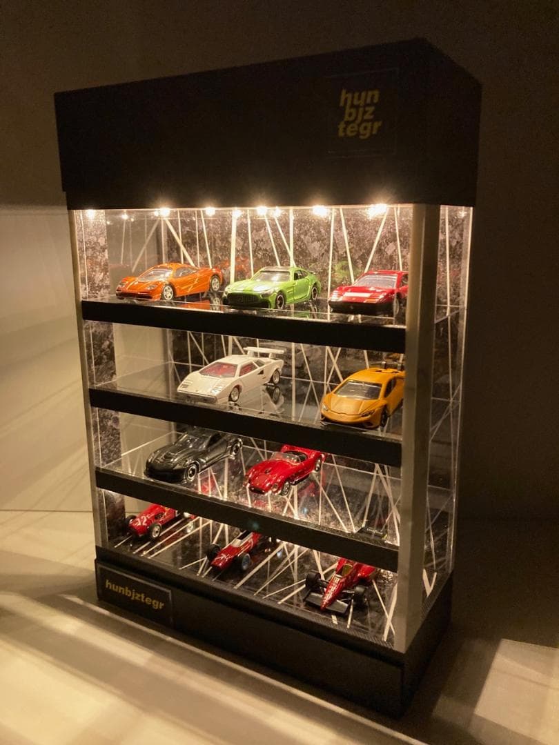 1/64展示20台可能・ランダムWH・4層式ディスプレーBOX / ネオジオラマ