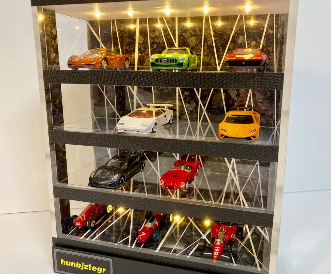 1/64展示20台可能・ランダムWH・4層式ディスプレーBOX / ネオジオラマ