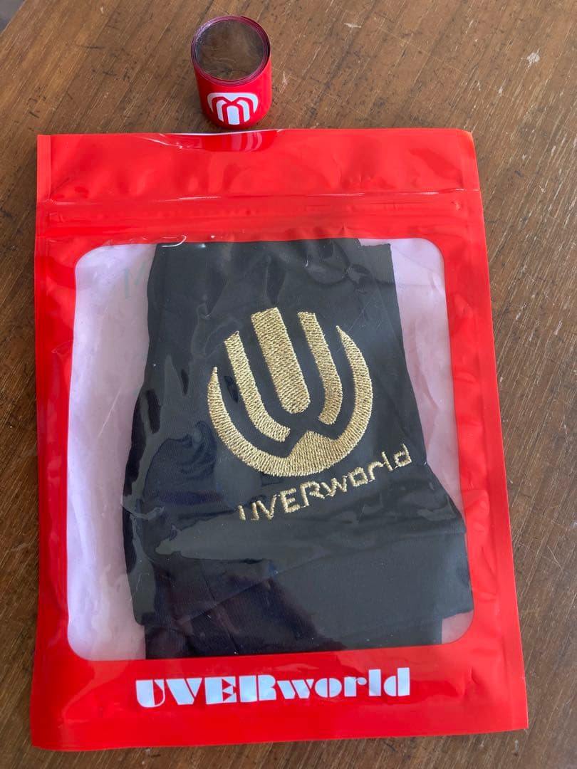 UVERworld 男祭り　日産スタジアム　グローブ　銀テ