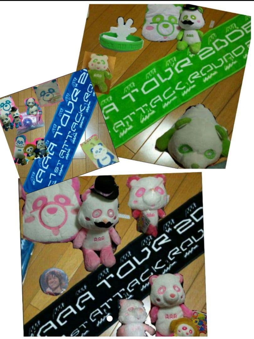 (復帰した時に！)AAA タオル 黒&青＆緑＋おまけ 楽天市場】【メール便】【日本製】今治タオル タオルハンカチ ダブル