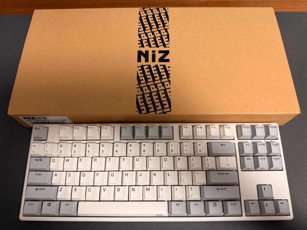 AKEEYO NiZキーボード X87 ホワイト 静電容量キーボード