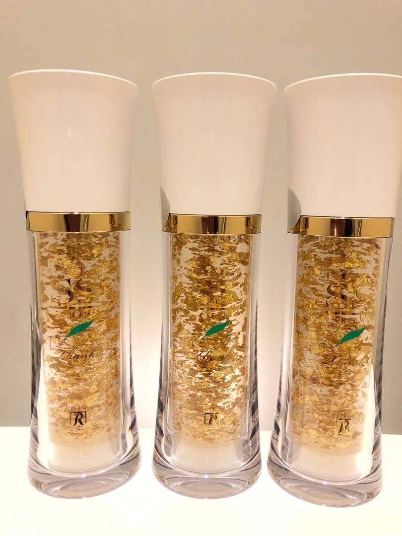 ロイヤル化粧品SSクリーム35g×3本　EX 21 金箔　ハーブクリームHerb