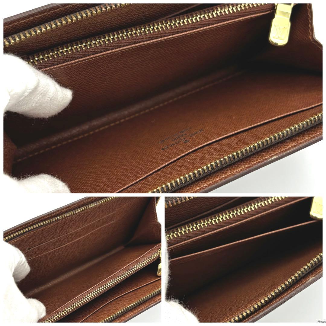 ルイヴィトン モノグラム ポルトモネジップ ラウンドファスナー 長財布