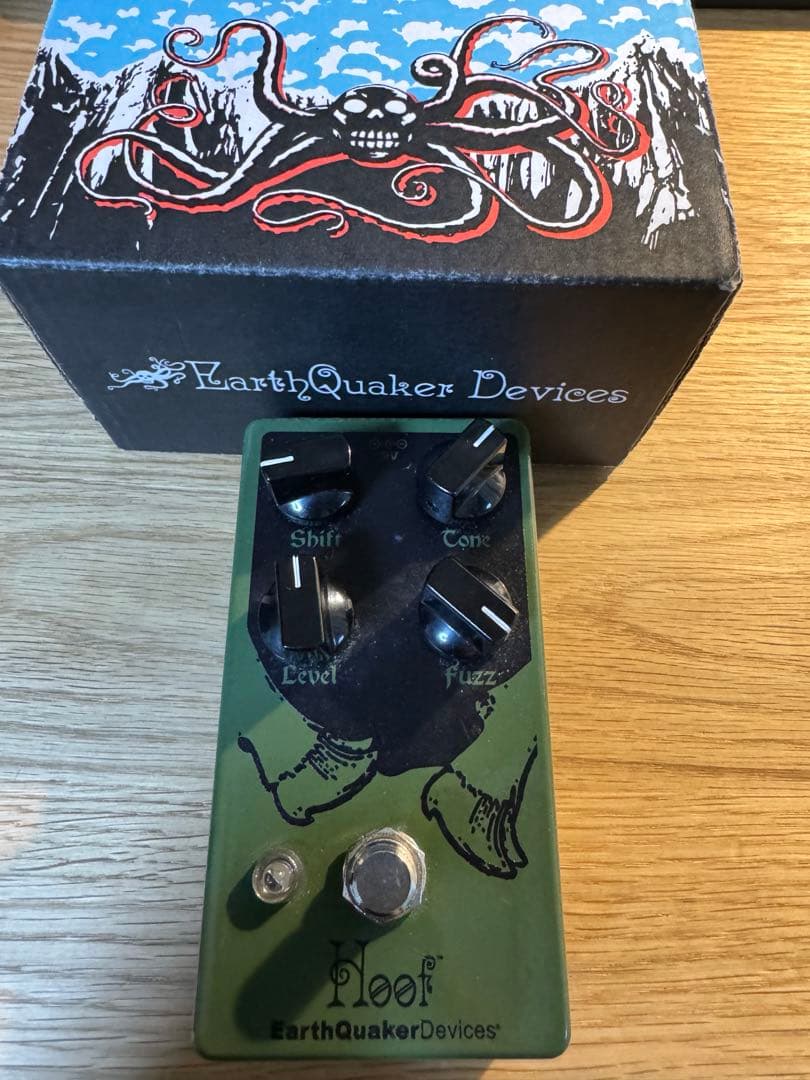 ギター EarthQuaker Devices Hoof army green ver.