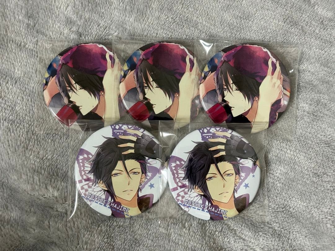 ツキウタ。 缶バッジ 睦月始 - メルカリ