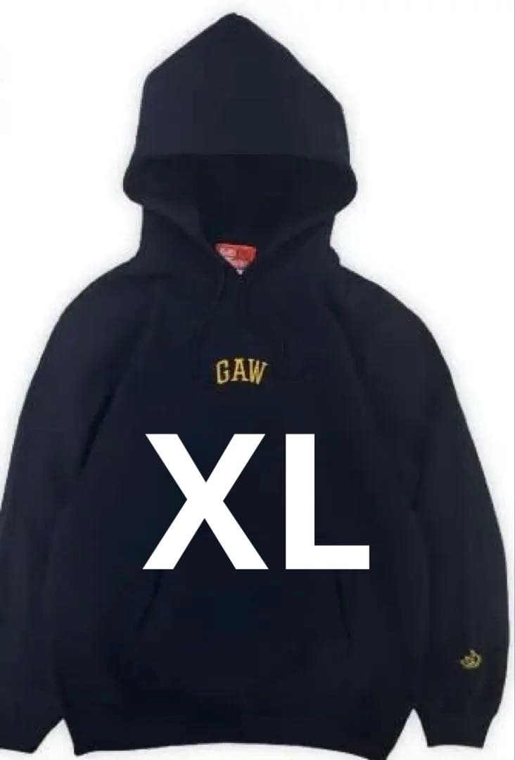 新品 マンウィズ GAW刺繍パーカー XL