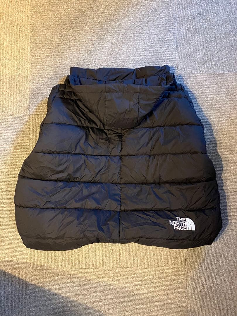 ノースフェイス　シェルブランケット 黒　抱っこ紐ケープ