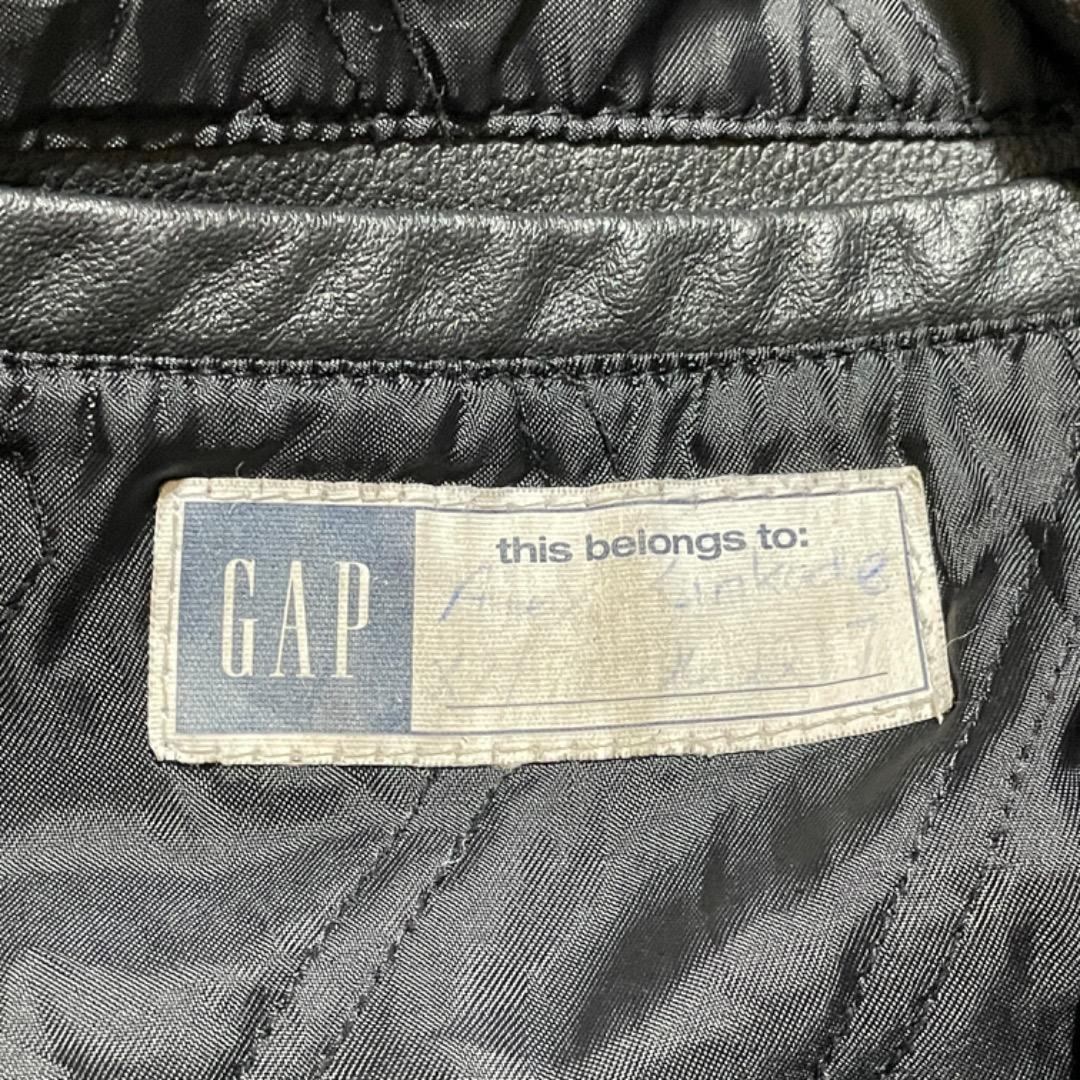 90s OLD GAP レザージャケット 本革 常田大希 井口理 L - メルカリ