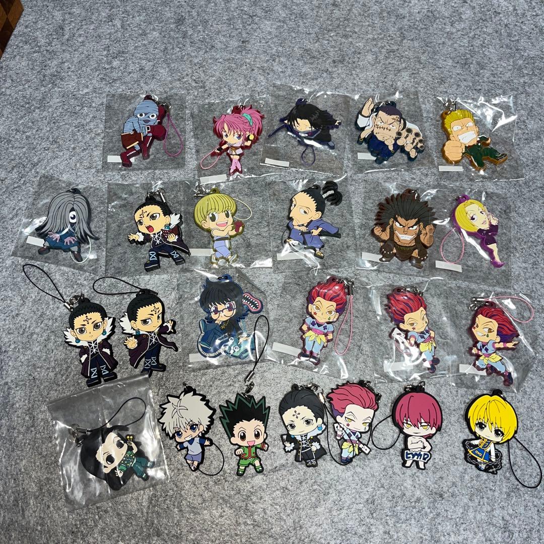 hunter×hunter ラバーストラップセット - メルカリ