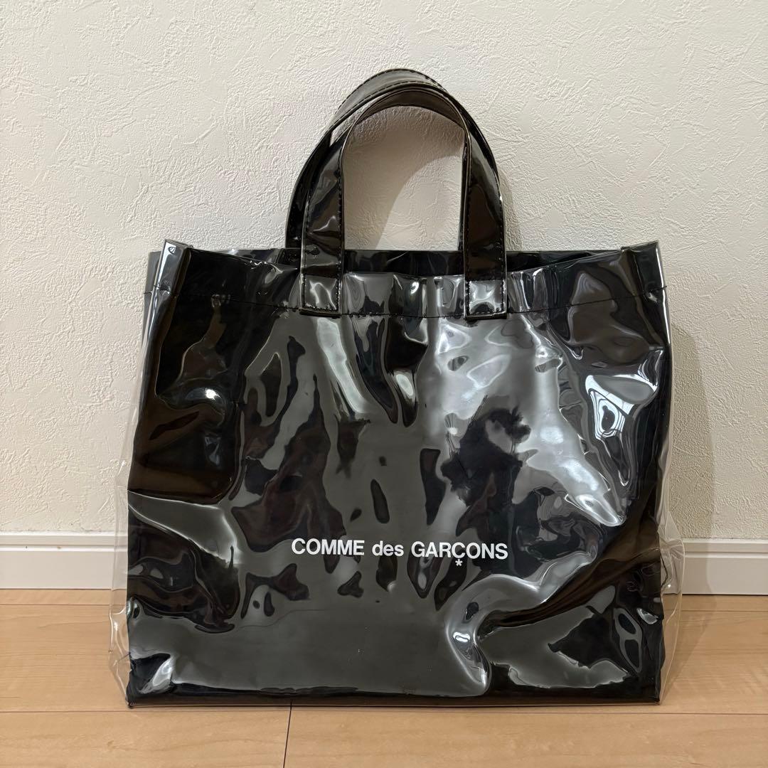 コムデギャルソン 闇市 PVCトート - メルカリ