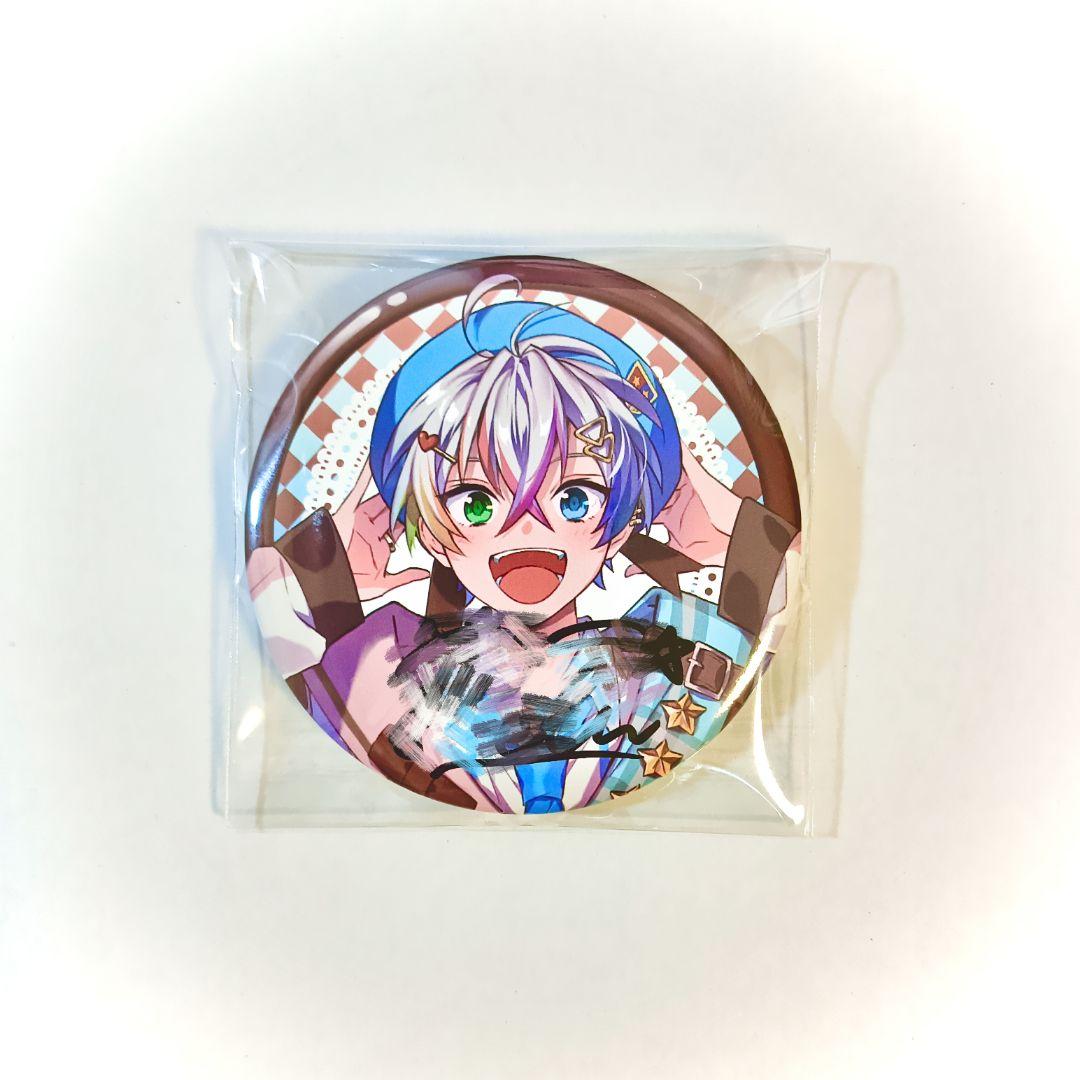 Relu　すたぽら　サイン入り缶バッジ 新品☆すたぽら【Relu】4周年記念☆SD☆缶バッジ☆第12弾☆1点 - メルカリ